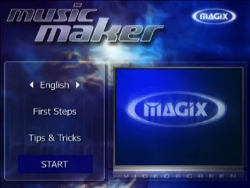 MAGIX Music Maker  (Deluxe Edition) screen shot title